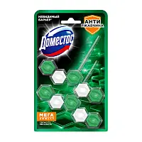 Доместос блок для унитаза туалетный антиржавчина набор 2 шт 2 х 50 гр