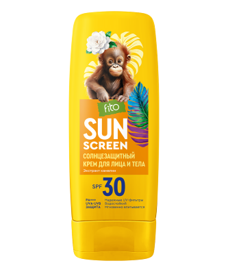 Sun Screen солнцезащитный крем для лица и тела 30 spf 140 мл 