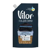 Vilor средство жидкое для стирки для чёрных и тёмных тканей 1 л