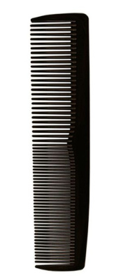 Lei гребень  пластиковый 017  без ручки черный 