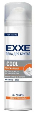 EXXE пена для бритья cool освежающая 200 мл 