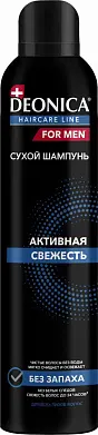 Deonica for men сухой шампунь активная свежесть 250 мл