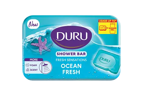 Duru fresh sensations восстанавливающее мыло для душа свежесть океана с морскими минерами 150 гр