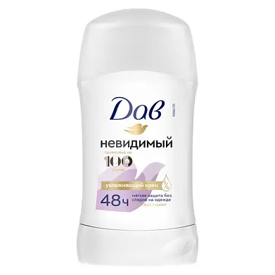 Дав дезодорант стик невидимый 40 мл