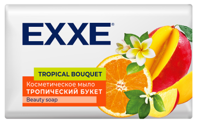 EXXE косметическое мыло тропический букет 90 г 