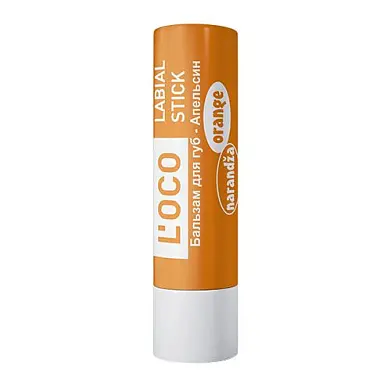 L’oco бальзам для губ stick апельсин 4.4г р