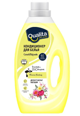 Qualita кондиционер для белья Flower Fantasy 1000мл 