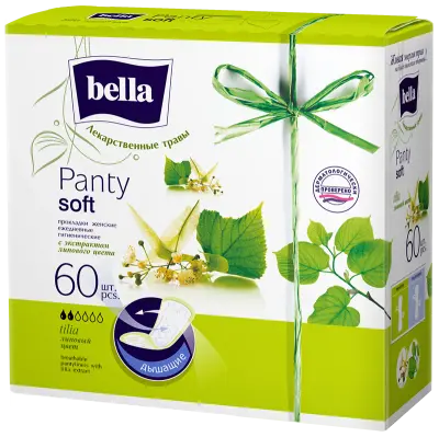 BELLA Прокладки ежедневные с экстрактом липового цвета 60 шт 