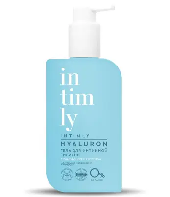гель для интимной гигиены c гиалуроновой кислотой длительное увлажнение и комфорт 220 мл 