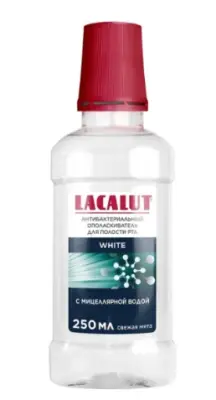 Lacalut ополаскиватель д/полости рта уайт антибак 250мл 