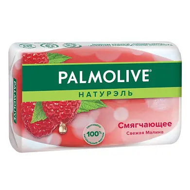 Palmolive натурэль мыло смягчающее свежая малина 90 г