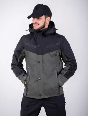 Black Rams ветровка мужская 105 хаки с черным размер XL 