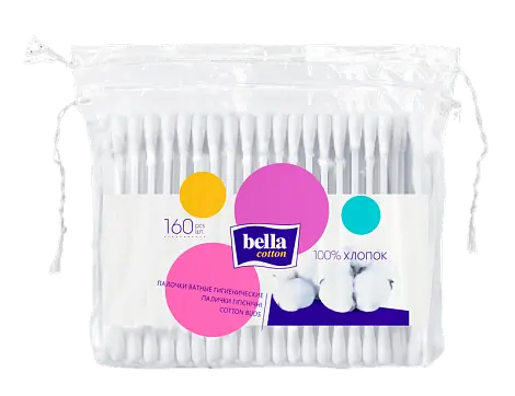 Bella ватные палочки 160 шт