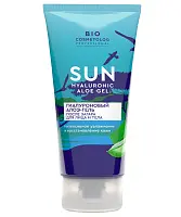 Bio Cosmetolog Professional гиалуроновый алоэ гель после загара для лица и тела 75 мл