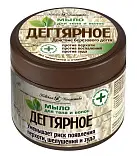 Невская Косметика густое мыло дегтярное для тела и волос 300 мл