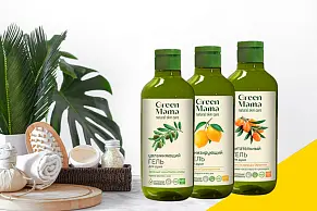 Гели для душа Green Mama