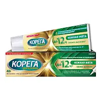 Корега professional нежная мята крем длительная свежесть 40 г