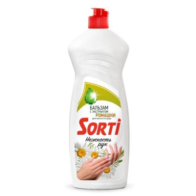 Sorti бальзам для мытья посуды с ромашкой 900 мл 