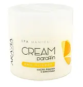 Aravia Professional Крем-парафин Тропический коктейль с маслом лимона и маслом виноградных косточек 300 мл