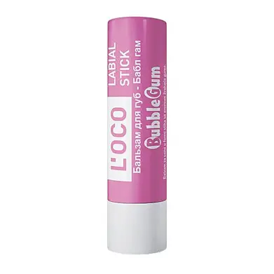 L’oco бальзам для губ stick бабл гам 4.4 гр