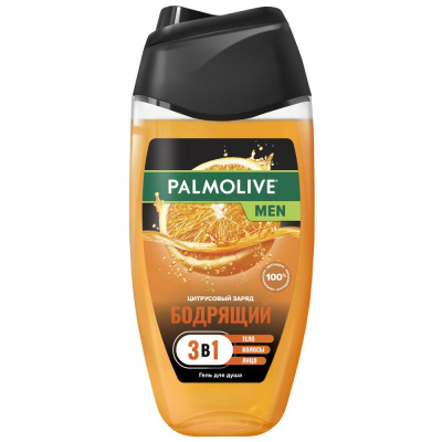Palmolive душ гель for men цитрусовый заряд бодрящий 250 мл 