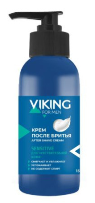 КЛ Викинг крем п/бритья для чувств.кожи sensitive 150 мл 