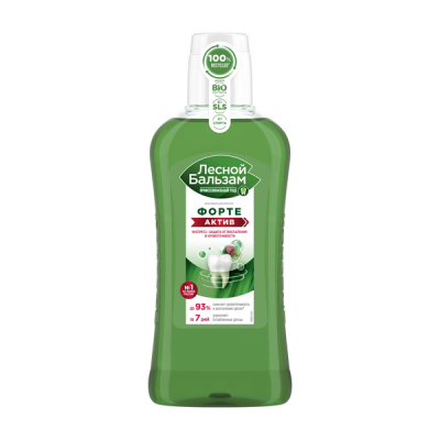 Лесной бальзам ополаскиватель на отваре трав форте актив 400 мл 