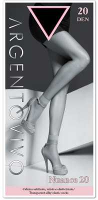 Argentovivo носки nuance 20 упак по 2 пары nero 