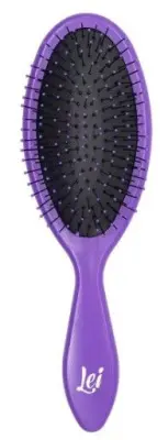 Lei расческа массажная 090 пластик фиолетовая 