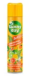 Sunny Day освежитель воздуха антитабак сочный цитрус 300 мл