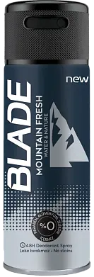 Blade дезодорант спрей для мужчин mountain fresh 150 мл
