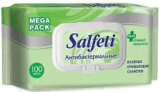 Salfeti №100 влажные салфетки антибактериальные с клапаном