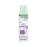 Garnier дезодорант антиперспирант спрей для тела 6-в-1 защита 48 ч женский 150 мл