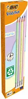 Bic карандаш чг бик эволюшн пастель с ластиком кор 12 шт
