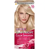 Garnier Color Sensation стойкая крем краска для волос оттенок 10.21 перламутровый шелк