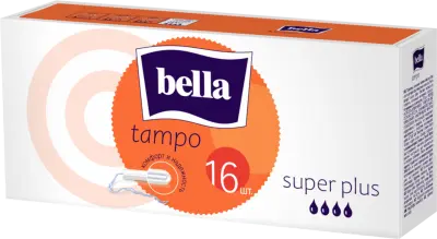BELLA Тампоны женские гигиен. без апплик. comfort марки ' bella' Super Plus по 16шт 