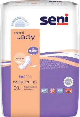 BELLA Прокладки урологические SENI LADY plus 20шт 