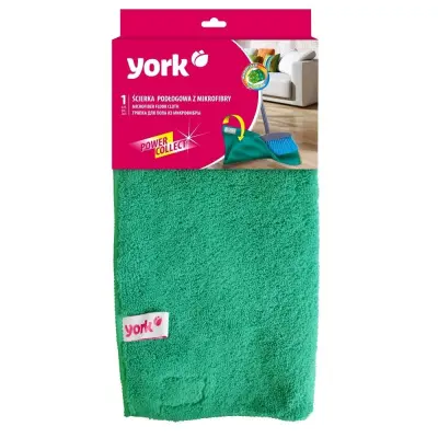 York салфетка из микрофибры для пола двусторонняя с застежкой 50х60 см 