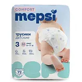 Mepsi детские подгузники трусики comfort m 6 11 кг 72 шт