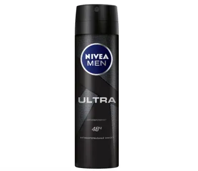 NIVEA део спрей мужской ultra антибактериальный эффект 150 мл 