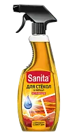 Sanita чистящее средство для стёкол с нашатырным спиртом 500 мл