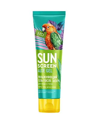 Sun Screen увлажняющий гель после загара для лица и тела 75 мл