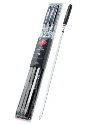 Forester набор шампуров больших в блистере 6 шт с дерев ручками 