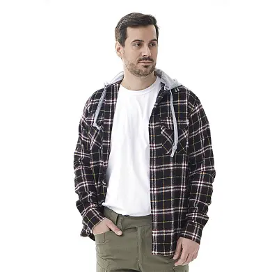 Рубашка Фланнель Black Rams черный L
