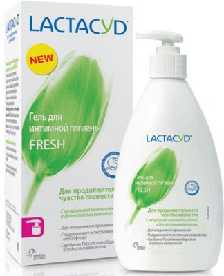 ЛАКТАЦИД гель для интимной гигиены освежающий 200 мл 