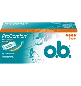 Тампоны OB Comfort супер 16шт