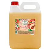 Русские травы Крем-мыло жидкое Нежный персик, 5л