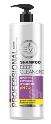 Evi Professional шампунь-пилинг для волос Очищающий 1000мл 