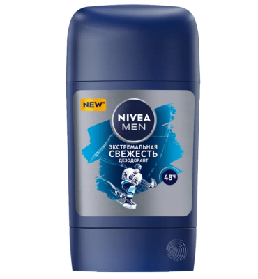 NIVEA део стик мужской  экстремальная свежесть 40 мл new 