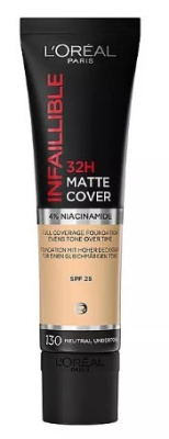 Loreal инфаибль мат 32ч тон крем 130 